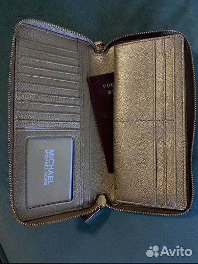 Новый кожаный кошелек Michael Kors