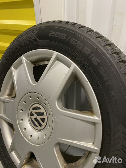 Колеса на volkswagen 5/112, 205/55/16