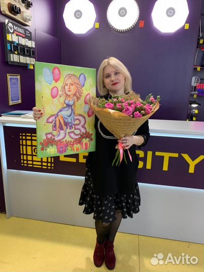 Портрет, картина в Сергиев Посаде фото на холсте