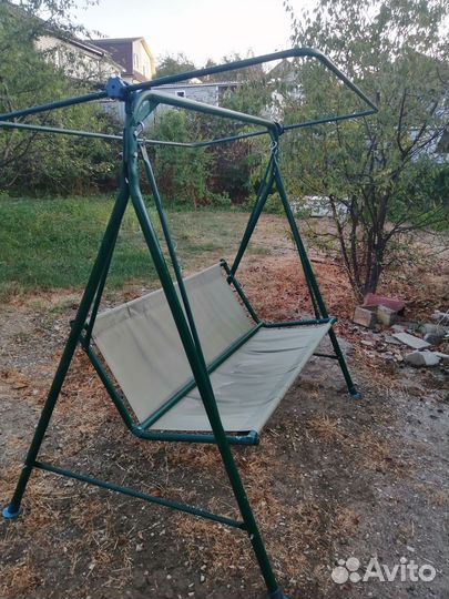 Садовые качели бу