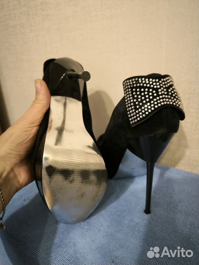 Туфли женские 39 размер черные