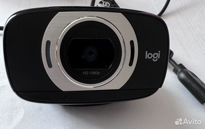 Веб-камера Logitech HD 1080p, черный