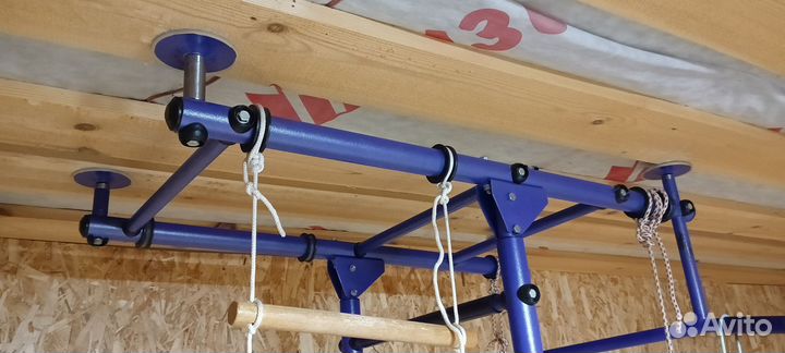 Спортивный уголок, шведская стенка с турником