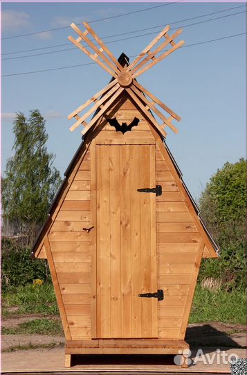 Дачный туалет с установкой SHP794