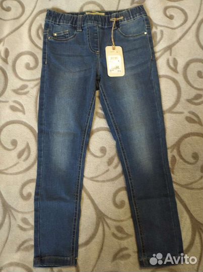Джинсы для девочки новые