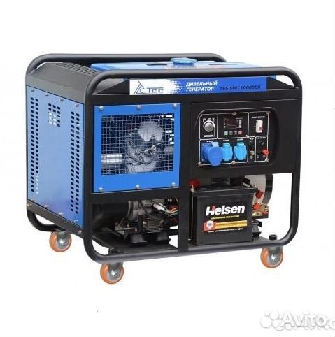 Дизель генератор TSS SDG 10000EHA