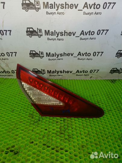Фонарь задний левый внутренний Chery m11