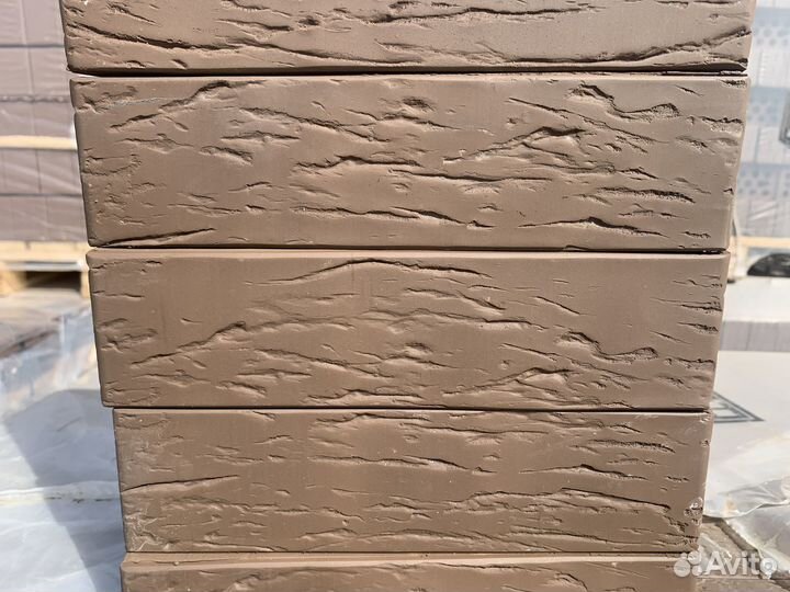 Кирпич облицовочный шоколад