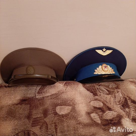 Фуражки офицера ввс, СССР, 80-е годы