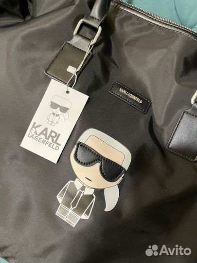 Karl lagerfeld сумка дорожная
