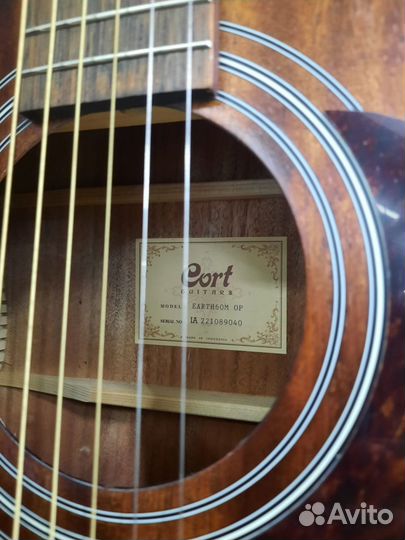 Гитара cort Earth60M-OP массив махагони, Индонезия