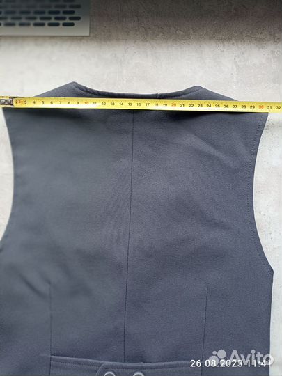 Жилетка для мальчика школьная 140