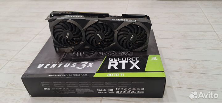 Видеокарта RTX 3070ti MSI Ventus