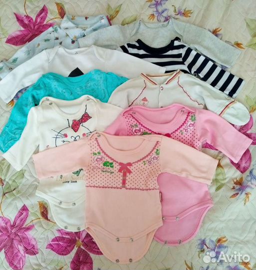 Пакет вещей для девочки от 0-6 месяцев