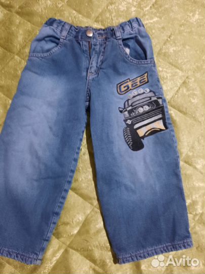 Джинсы для мальчика 2 года