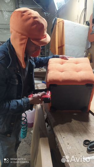 Перетяжка мягкой мебели