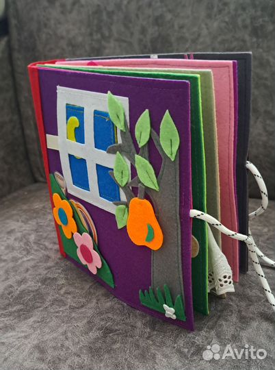Книжка из фетра 