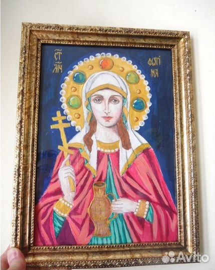 Новая икона св. Фотина Светлана икона любой святой