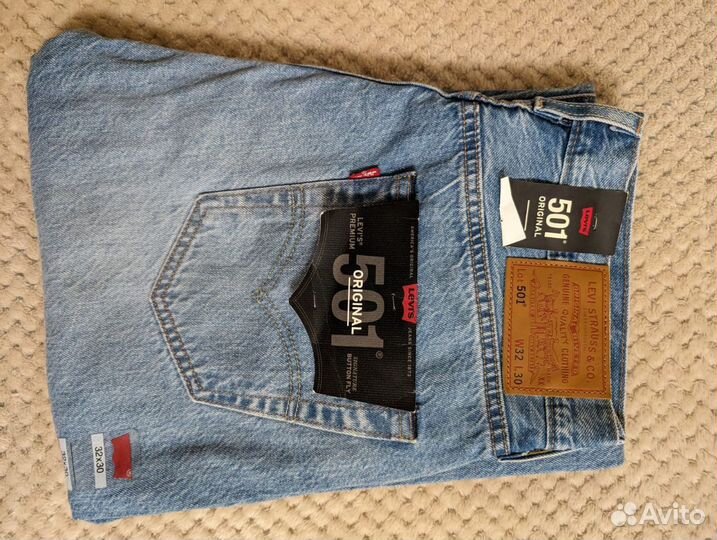 Мужские джинсы levis 501