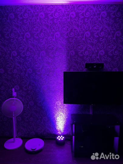 Светомузыка LED flat PAR 7x18