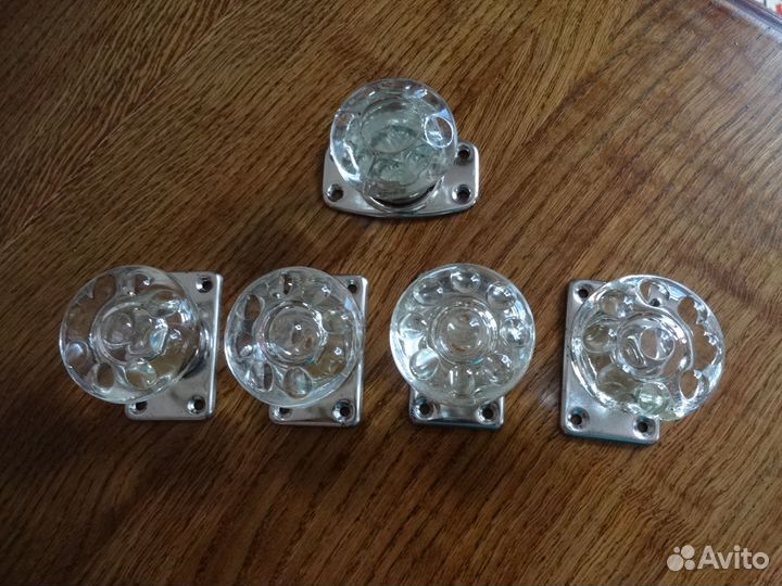 Дверные стеклянные ручки СССР