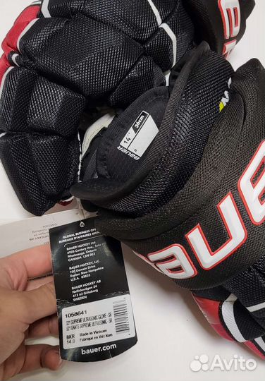 Краги хоккейные bauer supreme ultrasonic 14
