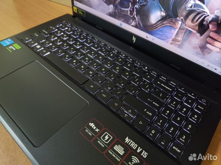 Новый Acer Nitro / i5 13gen / RTX 4050 / ssd 1tb