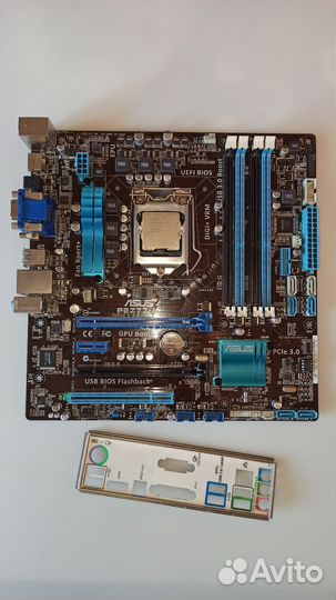 Материнка Asus P8Z77-M