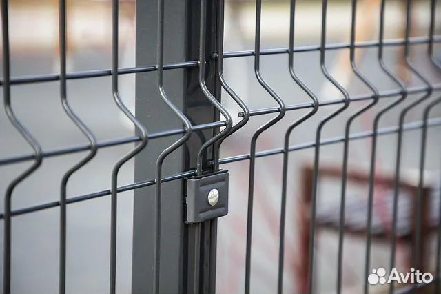 Сетка для забора 3д