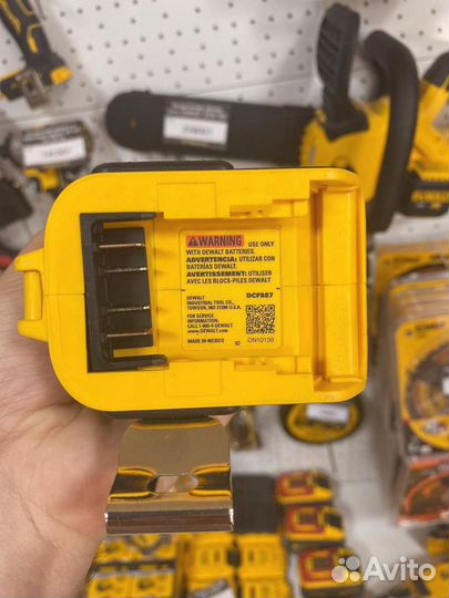 Бесщеточный шуруповерт dewalt, 18 В, 205 Нм