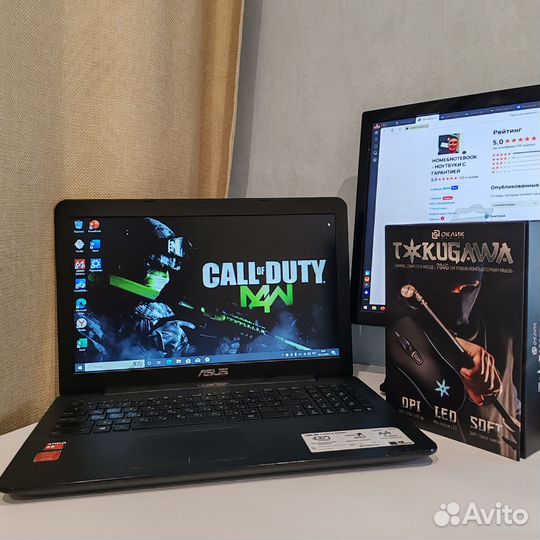 Как новый ноутбук Asus 4ядра/8gbRAM/SSD