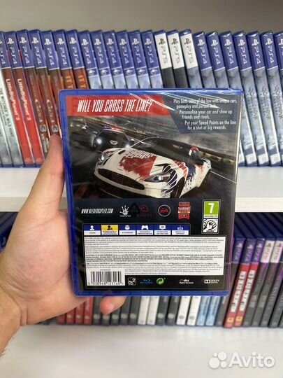 Need for speed rivals ps4 диск новый