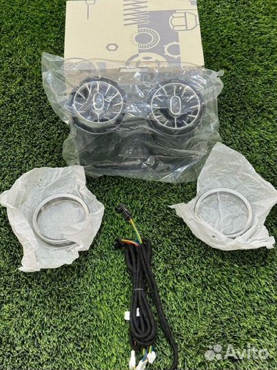 Задние воздуховоды на mercedes 213