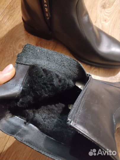 Сапоги теплые