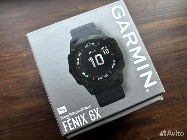 Часы garmin fenix 6x pro