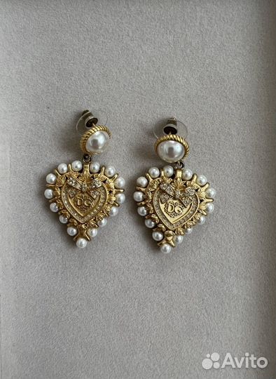 Серьги dolce gabbana