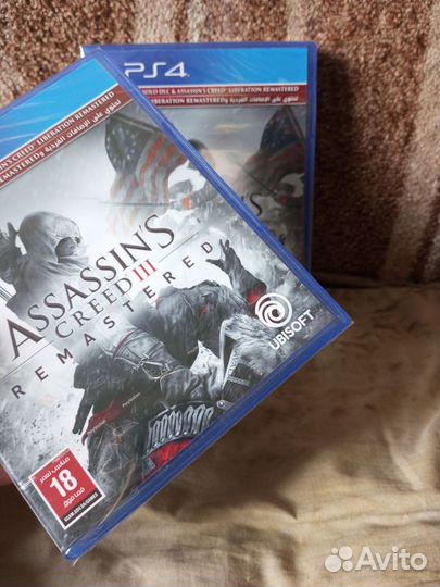 Assassins creed 3 remastered ps4/ps5 новый