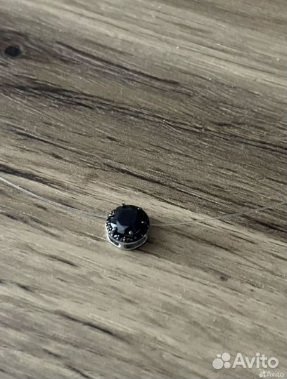 Подвеска бегунок серебро