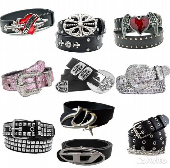 Ремни винтаж 2000s