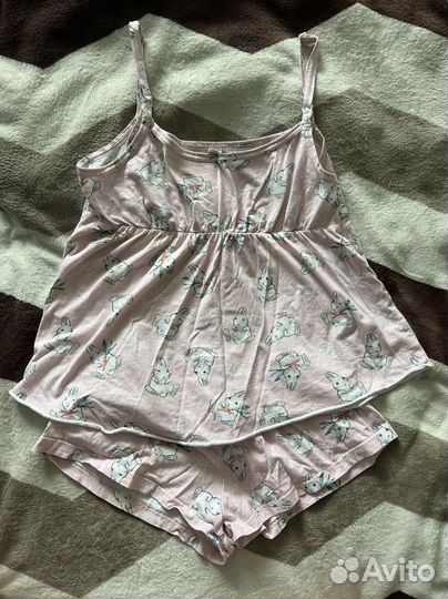 Пижама для беременных и кормящих 46 размер