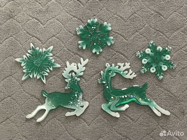 Елочные игрушки (ручная работа)