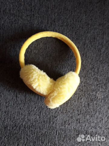 Меховые наушники детские