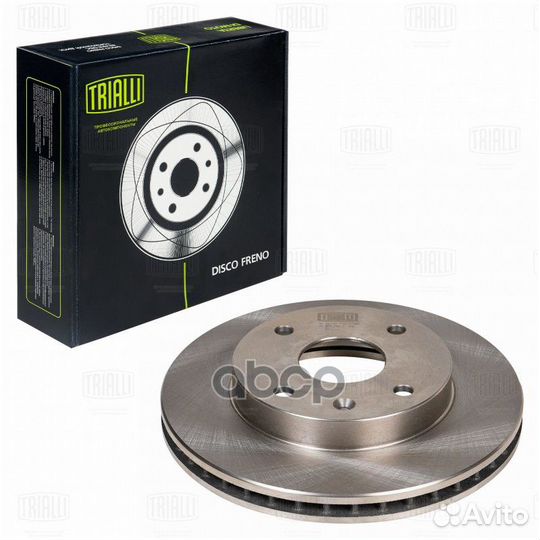 Диск тормозной перед DF062202 Trialli