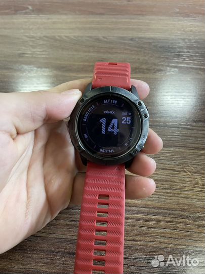 Часы garmin fenix 6x pro solar titanium