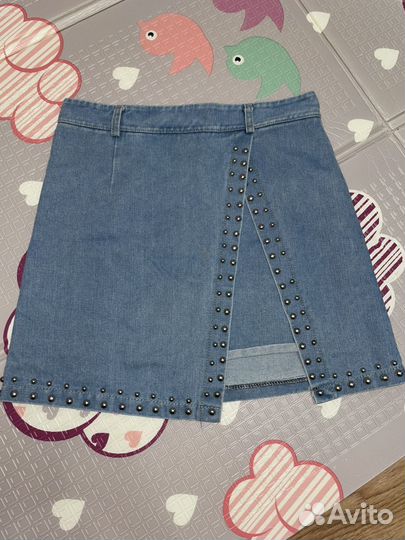 Джинсовая юбка