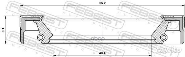 Сальник коробки передач audi A3/S3/sportb./LIM