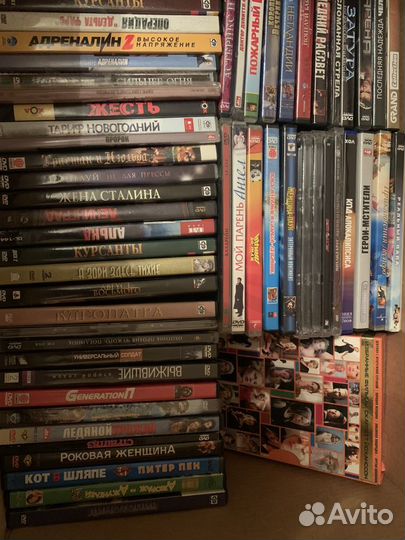Dvd, диски, фильмы и сериалы