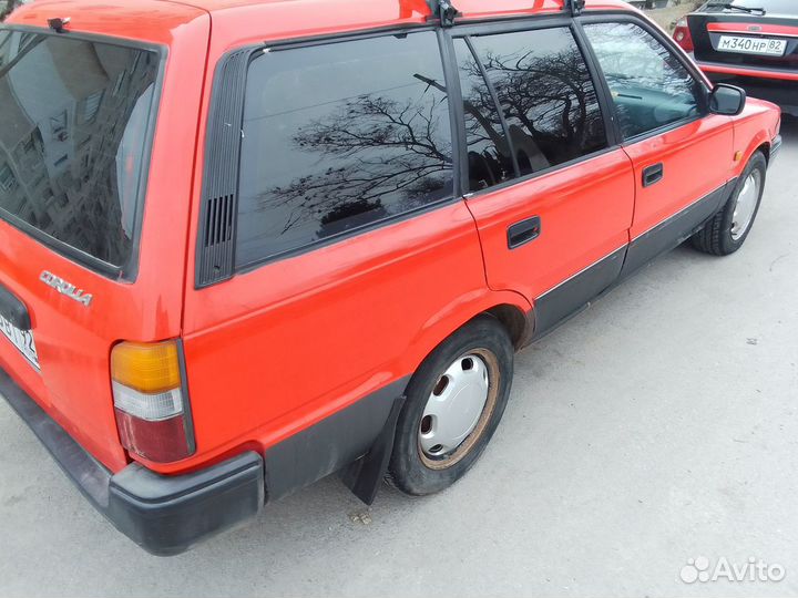 Запчасти на toyota corolla