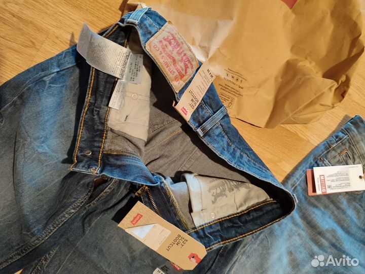 Джинсы Levis 527, Mustang Oregon boot