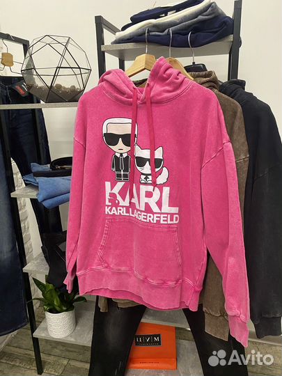 Толстовки и худи женские яркие Karl Lagerfeld